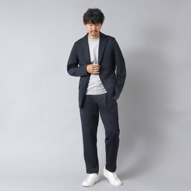 ノーリーズ グッドマン（NOLLEY’S goodman）/【ACTIVE SECT】《セットアップ》ダブルニットスーツ ジャケット&パンツ 25AW