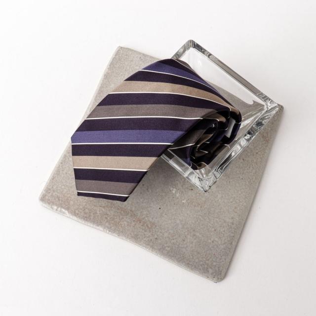 ノーリーズ グッドマン（NOLLEY’S goodman）/CANEPA スリーカラーストライプネクタイ 25AWコレクション