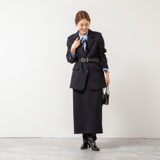 ノーリーズ（NOLLEY’S）/《セットアップ対応》ウォッシャブルエアボールタイトスカート