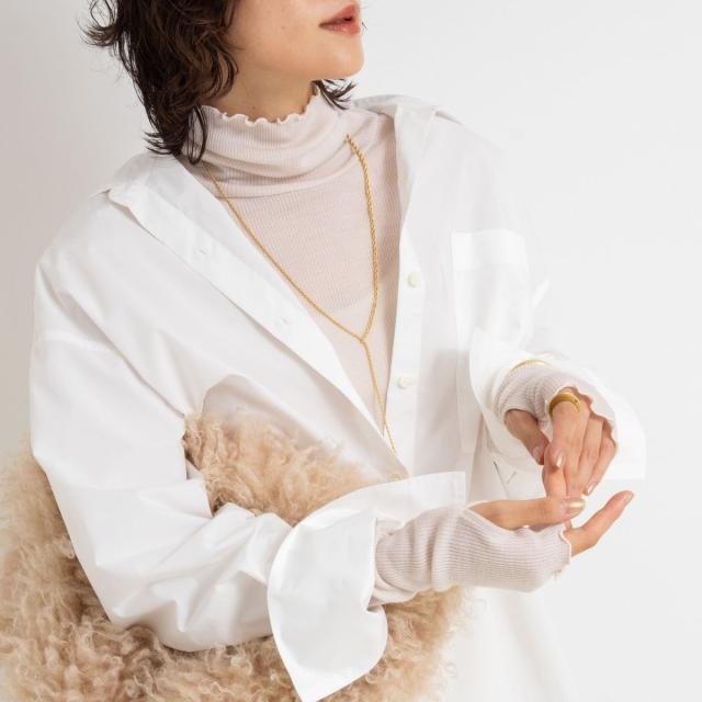 ノーリーズ（NOLLEY’S）/MY STANDARD ウォッシャブルリブタートルネック