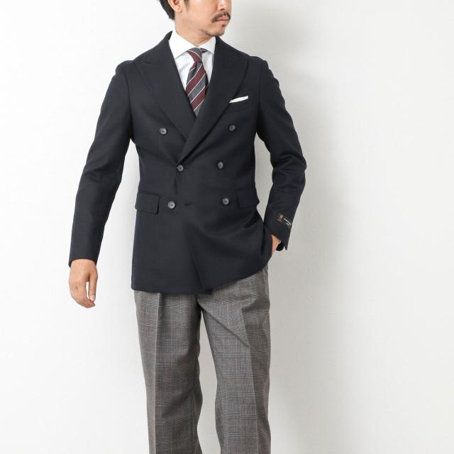 ノーリーズ グッドマン（NOLLEY’S goodman）/《ビジカジ対応》尾州 WOOL W JACKET 25AW