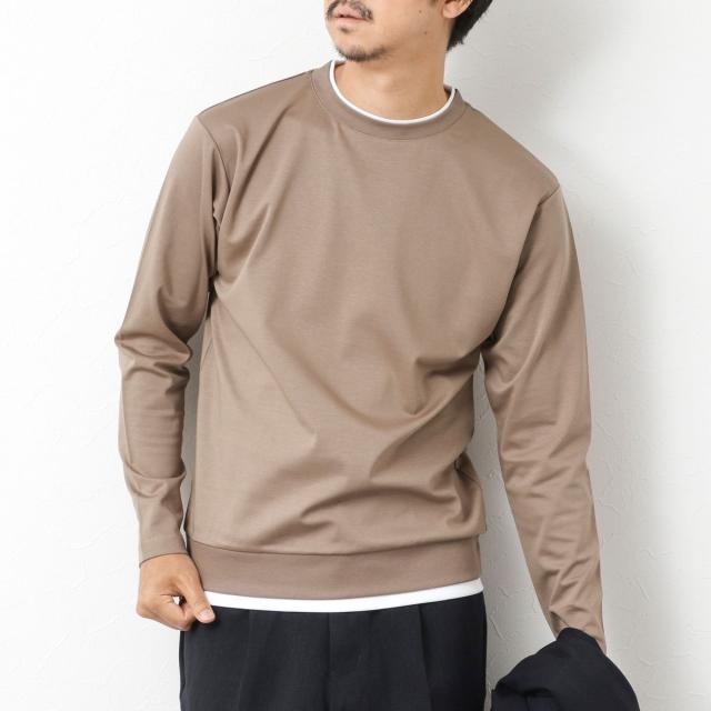 ノーリーズ グッドマン（NOLLEY’S goodman）/ハイゲージ スーピマコットン ダブルカラーTee 25AW