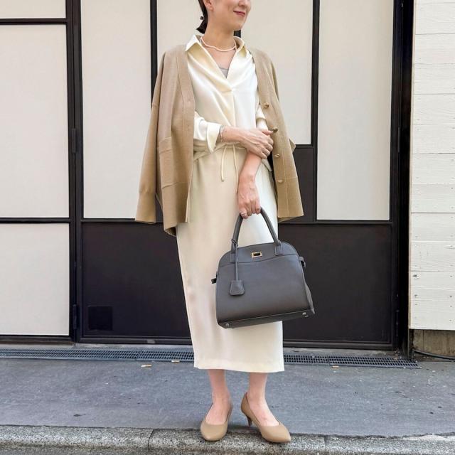 ノーリーズソフィー（NOLLEY’S sophi）/《morisachiシリーズとセットアップ対応》ウォッシャブルダブルサテンスキッパーブラウス