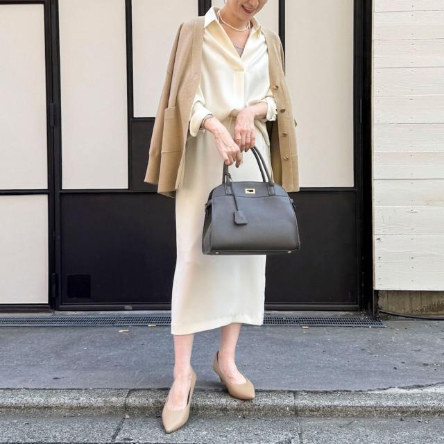 ノーリーズソフィー（NOLLEY’S sophi）/《morisachiシリーズとセットアップ対応》ウォッシャブルダブルサテンスキッパーブラウス