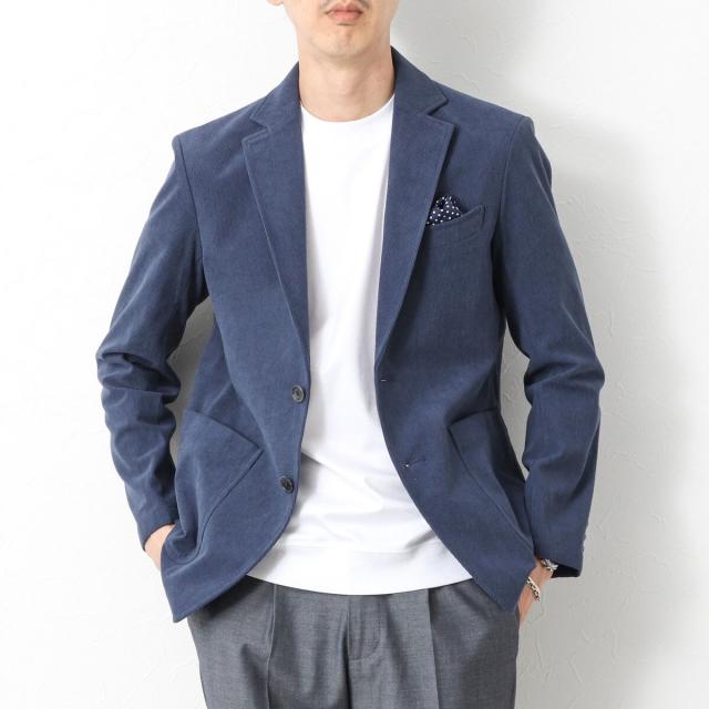 ノーリーズ グッドマン（NOLLEY’S goodman）/《ビジカジ/セットアップ対応》トリコットコーデュロイ ストレッチ イージーJK 25AW