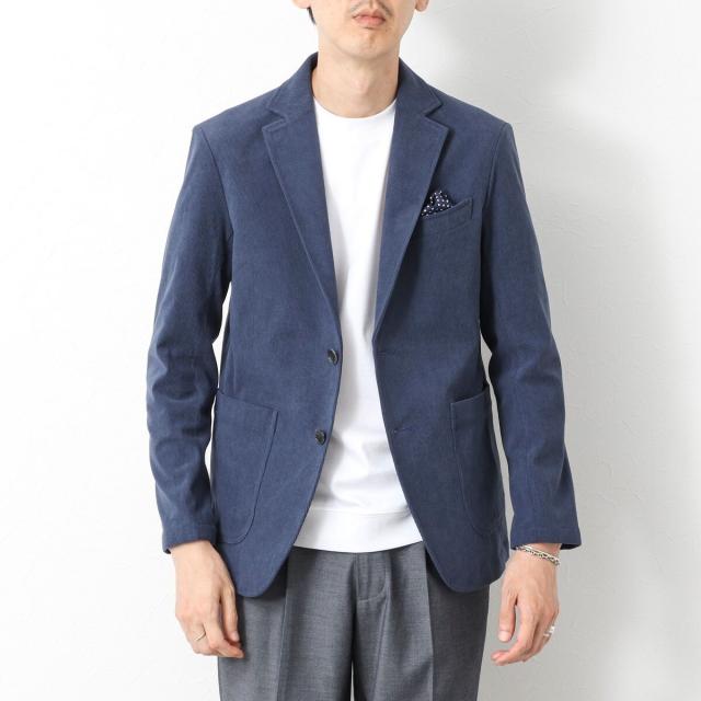 ノーリーズ グッドマン（NOLLEY’S goodman）/《ビジカジ/セットアップ対応》トリコットコーデュロイ ストレッチ イージーJK 25AW