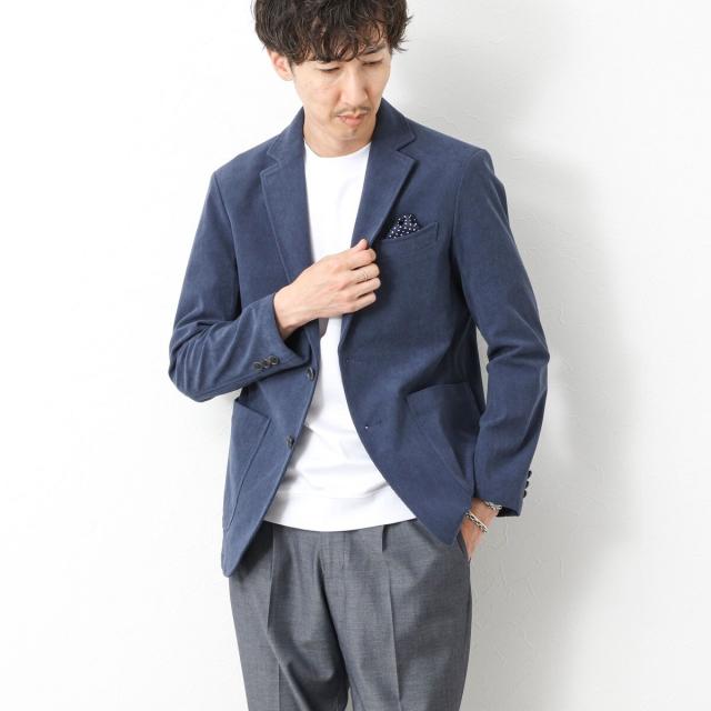 ノーリーズ グッドマン（NOLLEY’S goodman）/《ビジカジ/セットアップ対応》トリコットコーデュロイ ストレッチ イージーJK 25AW