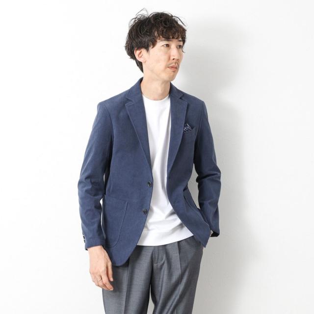 ノーリーズ グッドマン（NOLLEY’S goodman）/《ビジカジ/セットアップ対応》トリコットコーデュロイ ストレッチ イージーJK 25AW