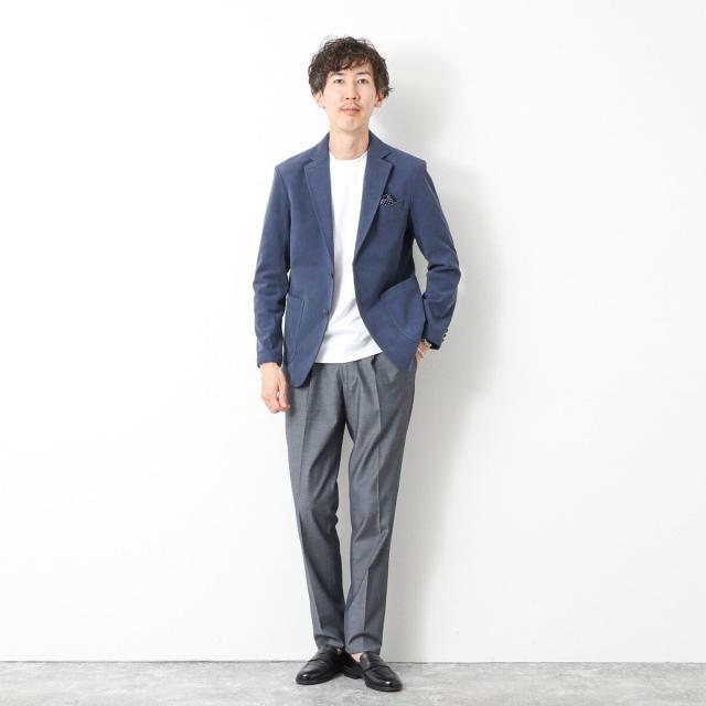 ノーリーズ グッドマン（NOLLEY’S goodman）/《ビジカジ/セットアップ対応》トリコットコーデュロイ ストレッチ イージーJK 25AW