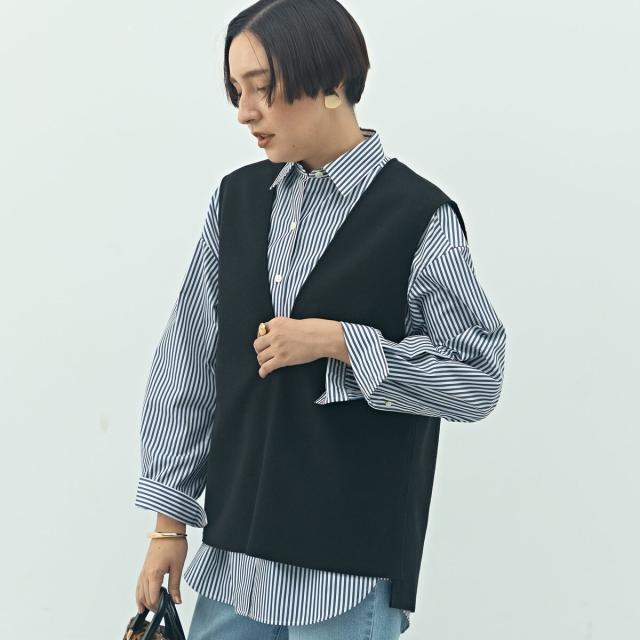 セカンドノーリーズ（2nd NOLLEY’S）/ウォッシャブルストレッチジャージベスト セカンドノーリーズ（2nd NOLLEY'S）/ウォッシャブルストレッチ