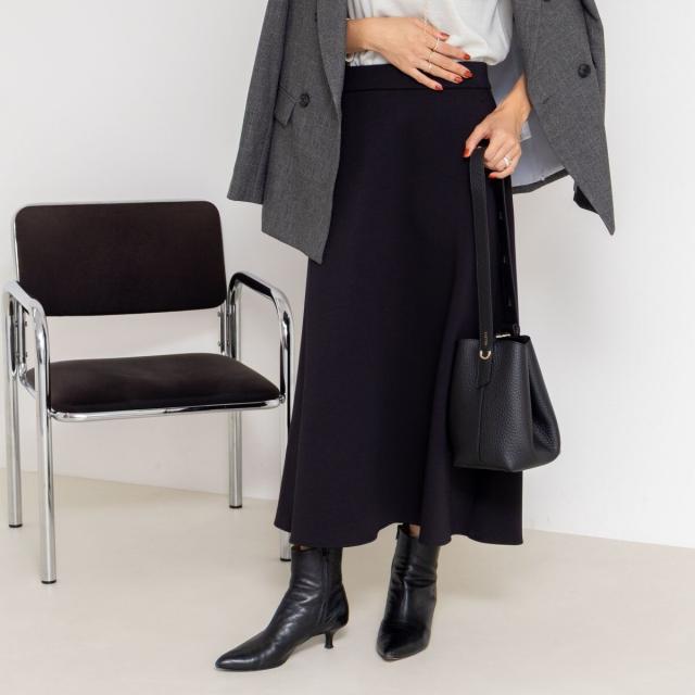 ノーリーズソフィー（NOLLEY’S sophi）/《セットアップ対応》ウォッシャブルダンボールフレアスカート