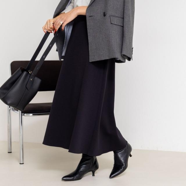 ノーリーズソフィー（NOLLEY’S sophi）/《セットアップ対応》ウォッシャブルダンボールフレアスカート