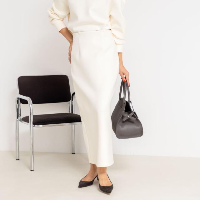 ノーリーズソフィー（NOLLEY’S sophi）/《セットアップ対応》ウォッシャブルダンボール2WAYタイトスカート