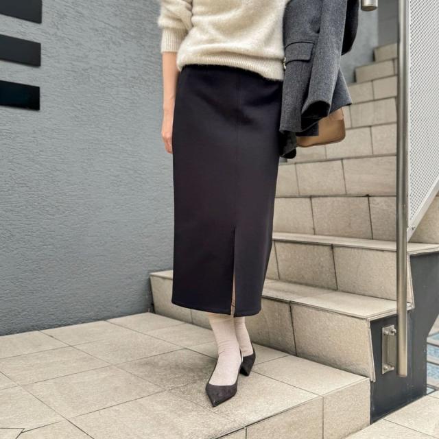 ノーリーズソフィー（NOLLEY’S sophi）/《セットアップ対応》ウォッシャブルダンボール2WAYタイトスカート