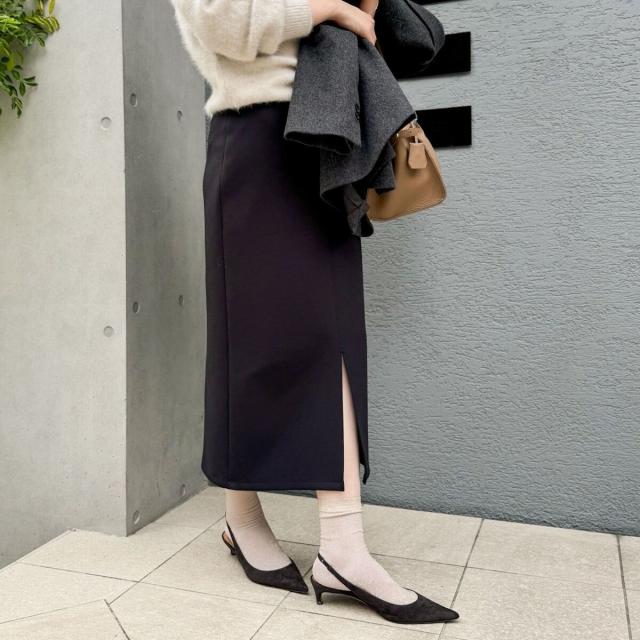 ノーリーズソフィー（NOLLEY’S sophi）/《セットアップ対応》ウォッシャブルダンボール2WAYタイトスカート