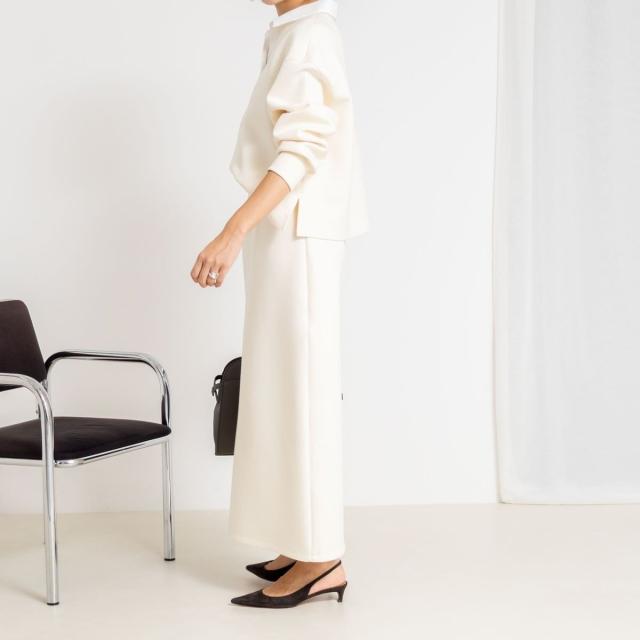 ノーリーズソフィー（NOLLEY’S sophi）/《セットアップ対応》ウォッシャブルダンボール2WAYタイトスカート