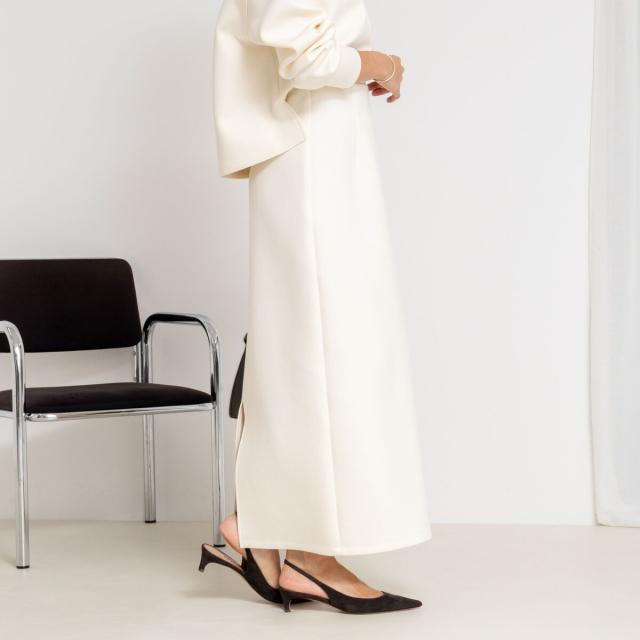 ノーリーズソフィー（NOLLEY’S sophi）/《セットアップ対応》ウォッシャブルダンボール2WAYタイトスカート