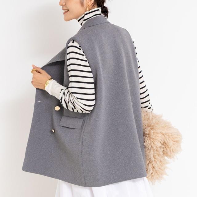 ノーリーズ（NOLLEY’S）/《手洗い可能》ミラノリブニットベスト