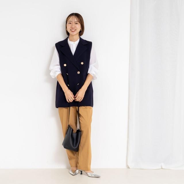 ノーリーズ（NOLLEY’S）/《手洗い可能》ミラノリブニットベスト