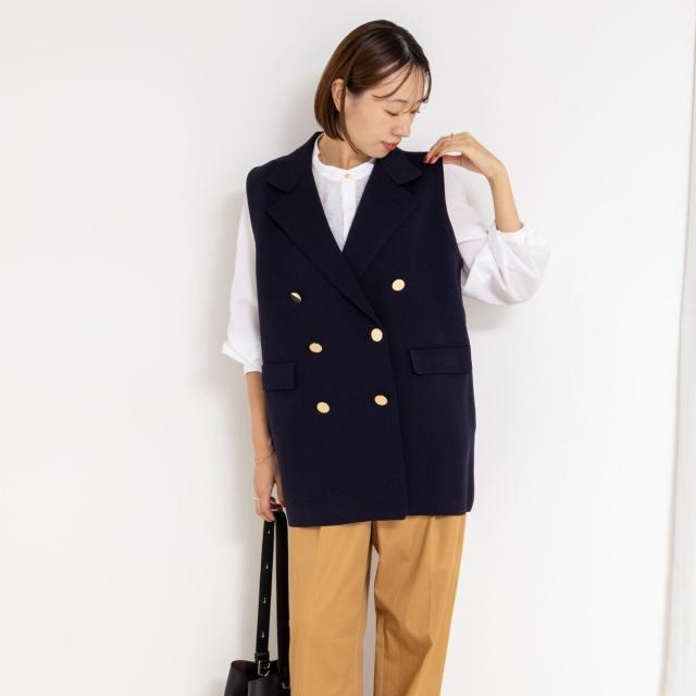 ノーリーズ（NOLLEY’S）/《手洗い可能》ミラノリブニットベスト