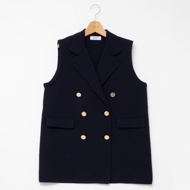 ノーリーズ（NOLLEY’S）/《手洗い可能》ミラノリブニットベスト