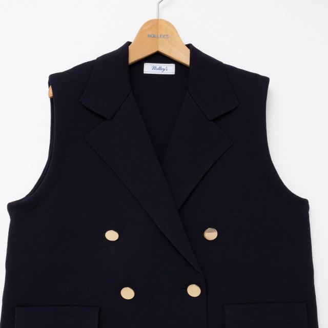 ノーリーズ（NOLLEY’S）/《手洗い可能》ミラノリブニットベスト