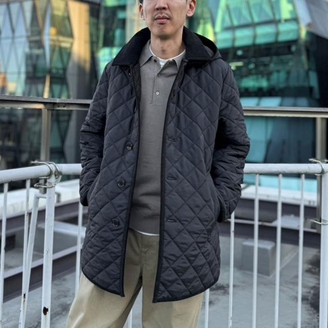 ノーリーズ グッドマン（NOLLEY’S goodman）/【Traditional weatherwear】別注 DERBY HOOD キルティングジャケット_1