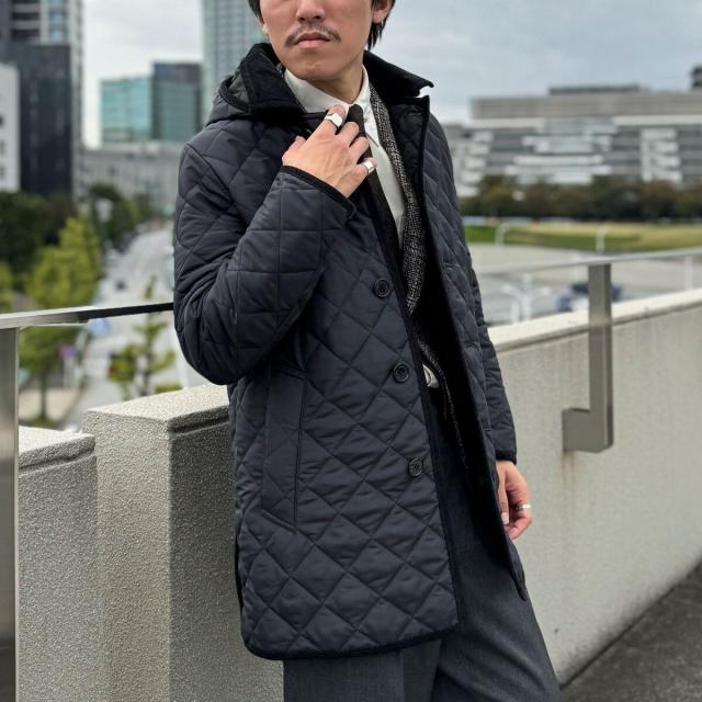 ノーリーズ グッドマン（NOLLEY’S goodman）/【Traditional weatherwear】別注 DERBY HOOD キルティングジャケット_10