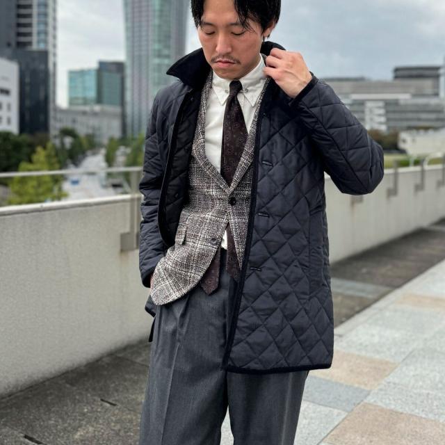 ノーリーズ グッドマン（NOLLEY’S goodman）/【Traditional weatherwear】別注 DERBY HOOD キルティングジャケット_12