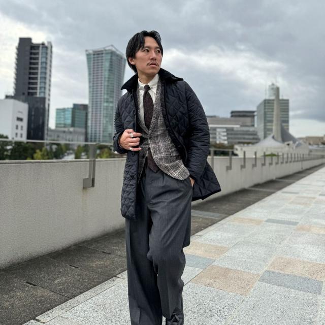 ノーリーズ グッドマン（NOLLEY’S goodman）/【Traditional weatherwear】別注 DERBY HOOD キルティングジャケット_17