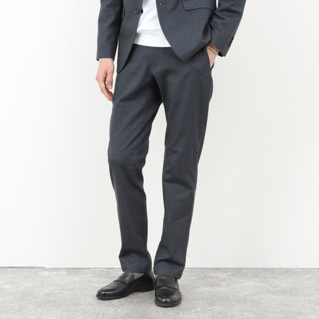 ノーリーズ グッドマン（NOLLEY’S goodman）/《ビジカジ/セットアップ対応》SOFT THERMO ウォッシャブルパンツ 25AW