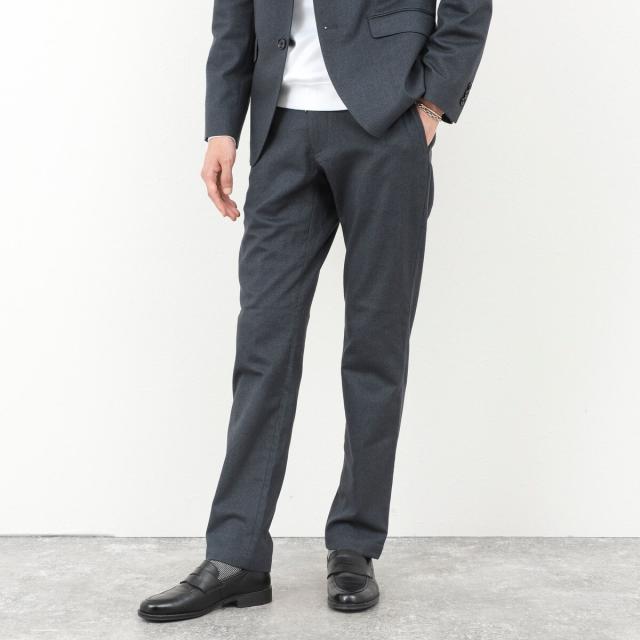 ノーリーズ グッドマン（NOLLEY’S goodman）/《ビジカジ/セットアップ対応》SOFT THERMO ウォッシャブルパンツ 25AW