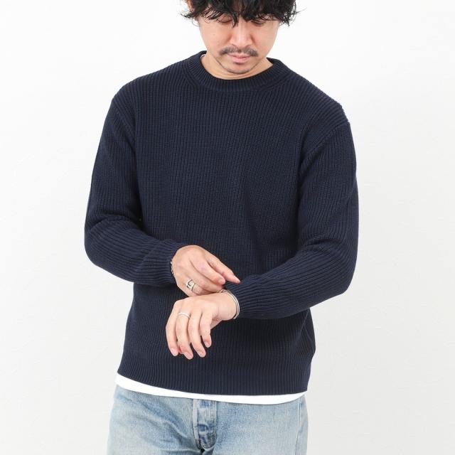 ノーリーズ グッドマン（NOLLEY’S goodman）/《2点セット》ウォッシャブル/抗菌加工 片畦7Gプルオーバー(ロンT付) 25AW