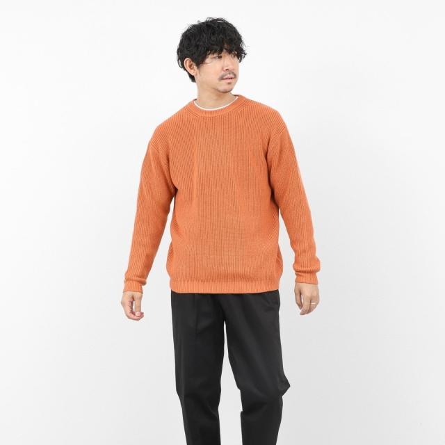 ノーリーズ グッドマン（NOLLEY’S goodman）/《2点セット》ウォッシャブル/抗菌加工 片畦7Gプルオーバー(ロンT付) 25AW