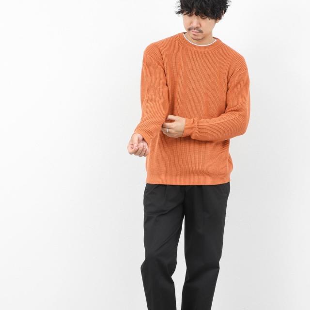 ノーリーズ グッドマン（NOLLEY’S goodman）/《2点セット》ウォッシャブル/抗菌加工 片畦7Gプルオーバー(ロンT付) 25AW