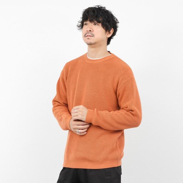 ノーリーズ グッドマン（NOLLEY’S goodman）/《2点セット》ウォッシャブル/抗菌加工 片畦7Gプルオーバー(ロンT付) 25AW