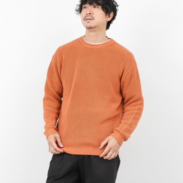 ノーリーズ グッドマン（NOLLEY’S goodman）/《2点セット》ウォッシャブル/抗菌加工 片畦7Gプルオーバー(ロンT付) 25AW