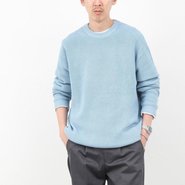 ノーリーズ グッドマン（NOLLEY’S goodman）/《2点セット》ウォッシャブル/抗菌加工 片畦7Gプルオーバー(ロンT付) 25AW