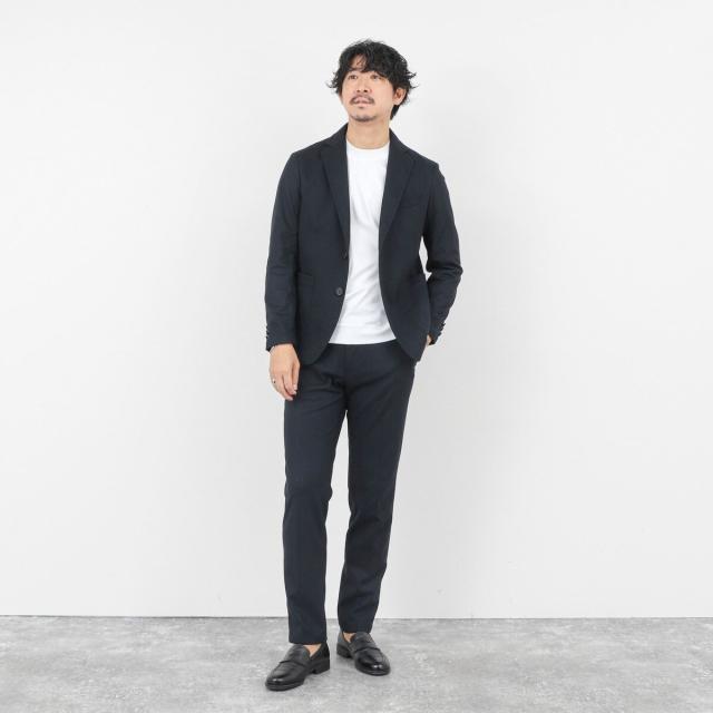 ノーリーズ グッドマン（NOLLEY’S goodman）/《セットアップ対応》【Active Jersey】ホームスパン ストレッチスリムフィット 25AW