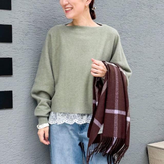 セカンドノーリーズ（2nd NOLLEY’S）/《手洗い可能》ウォッシャブルヘアリーショート丈プルオーバー