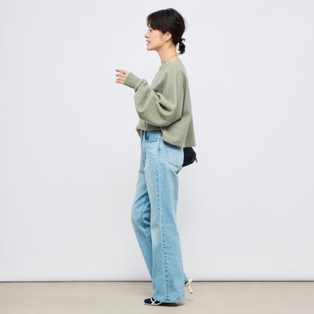 セカンドノーリーズ（2nd NOLLEY’S）/《手洗い可能》ウォッシャブルヘアリーショート丈プルオーバー