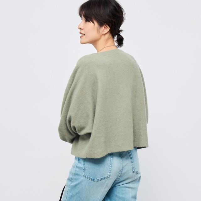 セカンドノーリーズ（2nd NOLLEY’S）/《手洗い可能》ウォッシャブルヘアリーショート丈プルオーバー