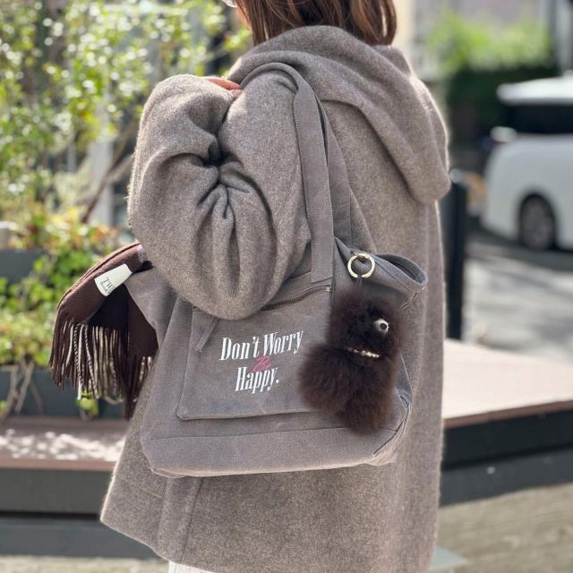 ノーリーズ（NOLLEY'S）/キャンバスロゴ刺繍トートバッグ