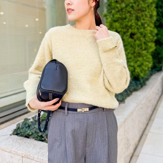 ノーリーズ（NOLLEY’S）/《手洗い可能》ラメシャギープルオーバー