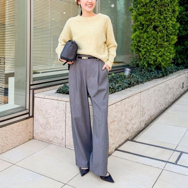 ノーリーズ（NOLLEY’S）/《手洗い可能》ラメシャギープルオーバー