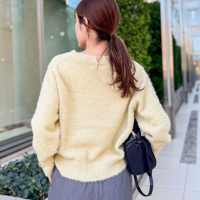 ノーリーズ（NOLLEY’S）/《手洗い可能》ラメシャギープルオーバー