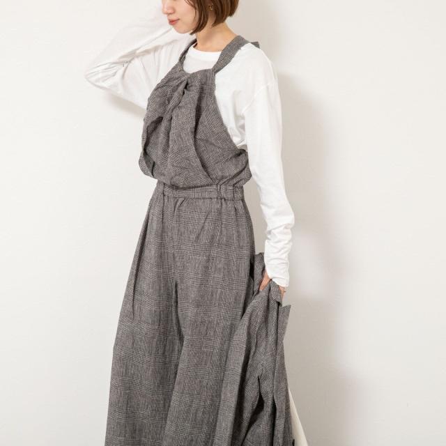 ノーリーズ（NOLLEY'S）/【enrica/エンリカ】グレンチェックサロペット