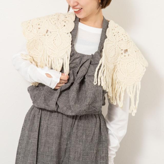 ノーリーズ（NOLLEY’S）/【enrica/エンリカ】レース編みケープボレロ