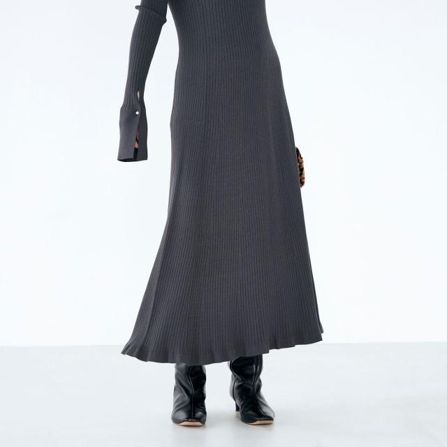 ノーリーズ（NOLLEY’S）/《手洗い可能》フイット＆フレアーVネックワンピース