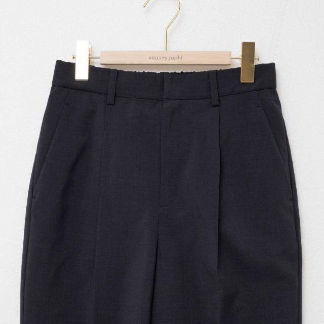 ノーリーズ（NOLLEY’S）/《セットアップ対応》ウォッシャブルタックテーパードパンツ